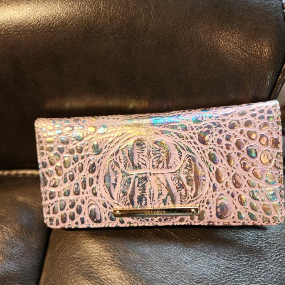 Brahmin leather wallet